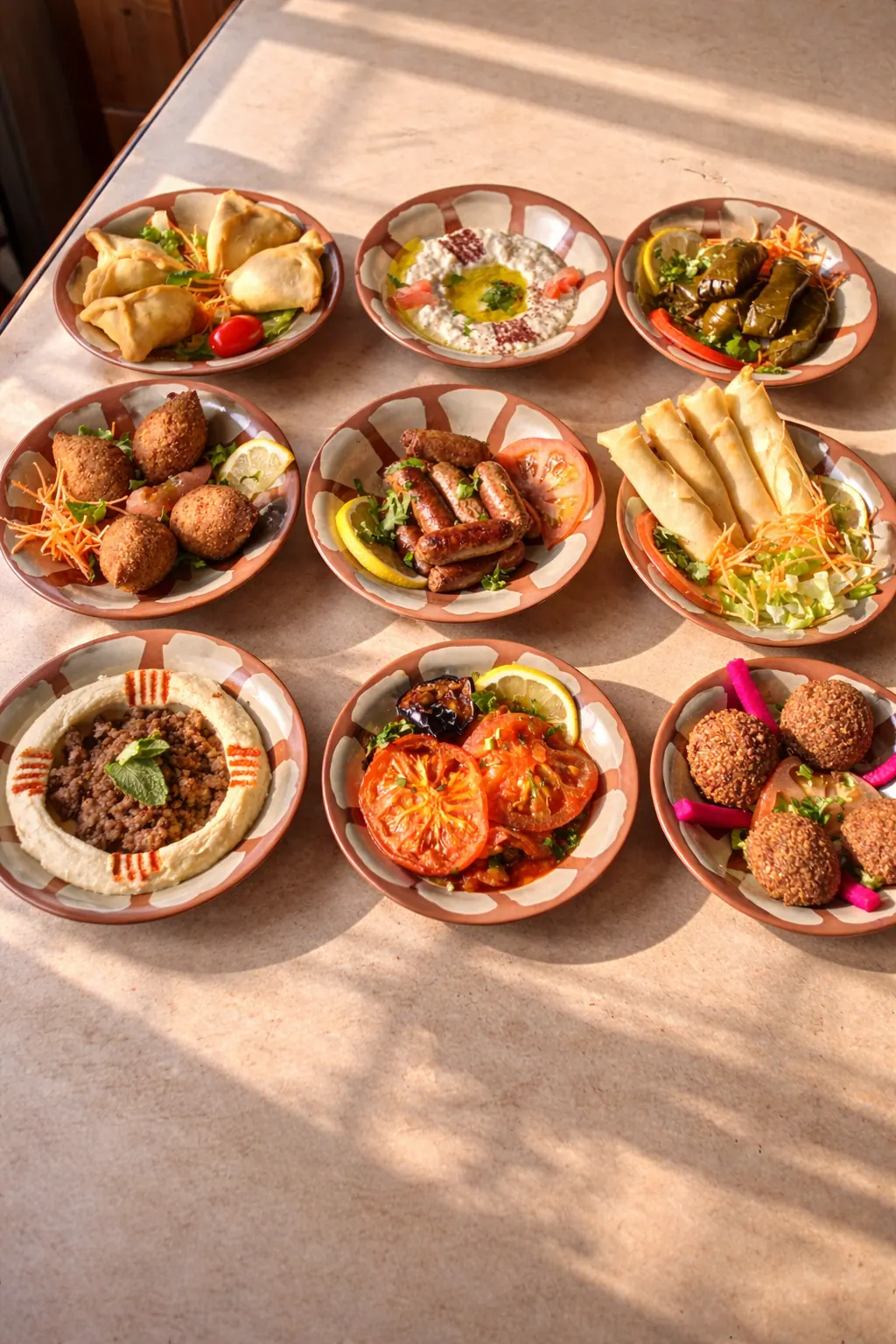 Assortiment de mezzés